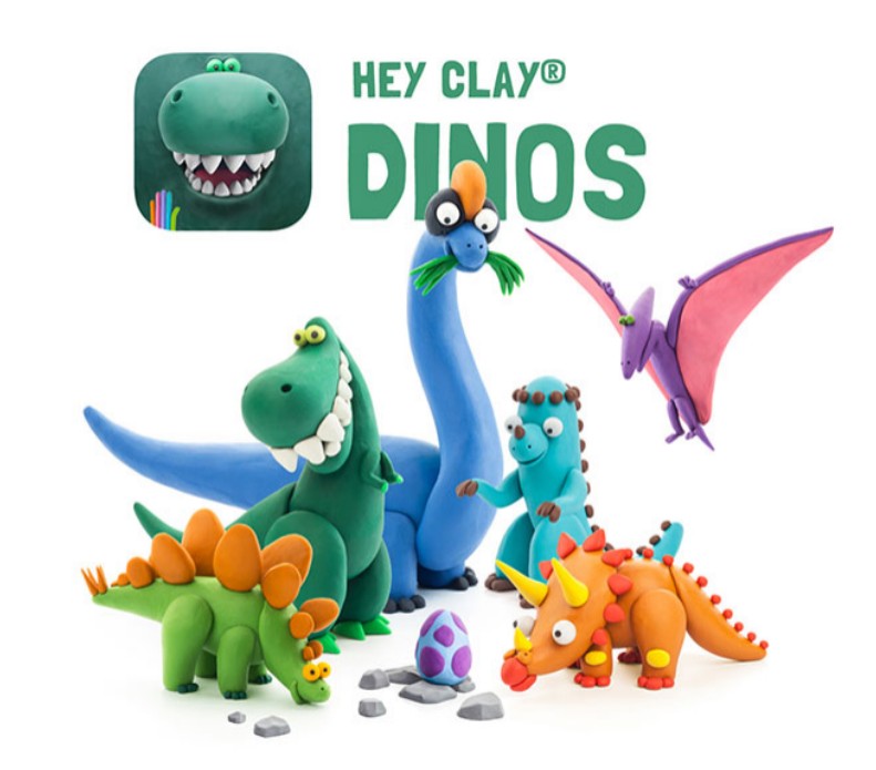 modelliermasse dinos